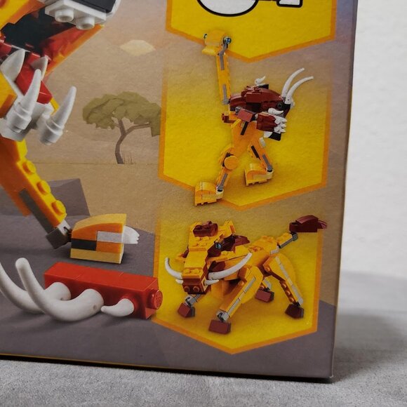 NEW LEGO Creator 3 in 1 Lion King Ostrich Warthog Easter Basket Gift Brand new S - Picture 3 of 10